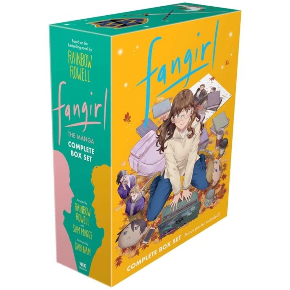 Fangirl: The Manga Complete Box Set: Includes Volumes 1-4, with Poster -- Rainbo